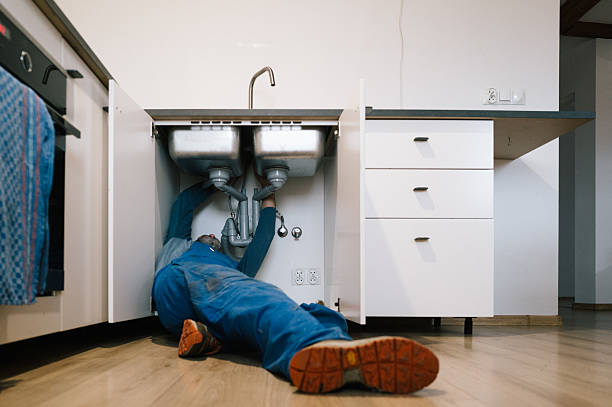 Professional Plumbing technician working in Junction City, OH